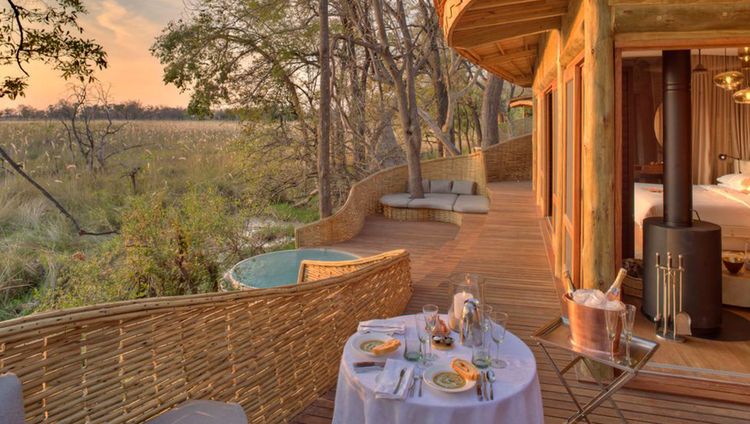 Sandibe Safari Lodge, Okavango Delta