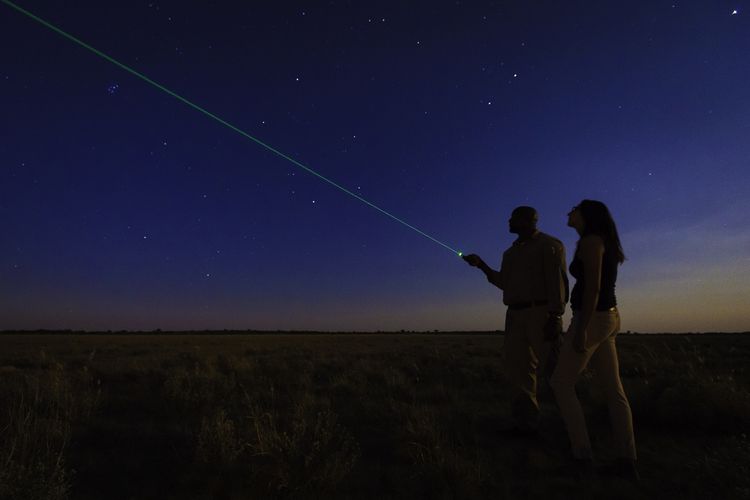 Kalahari Plains Camp - Sternen beobachten