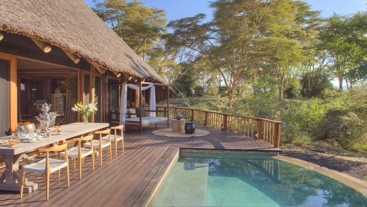 Finch Hattons Luxury Tented Camp - Suite Terr
