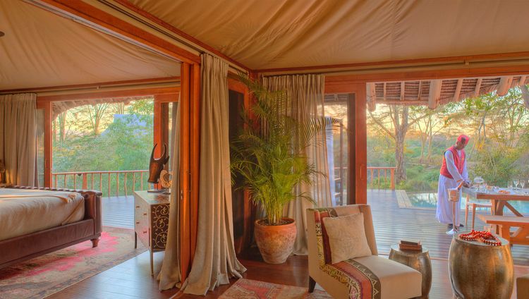 Finch Hattons Luxury Tented Camp - Suite inne