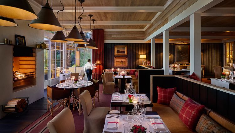 Huka Lodge - Eines der Restaurants