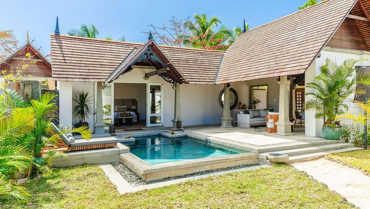 Luxury Suite Pool Villa Außenansicht