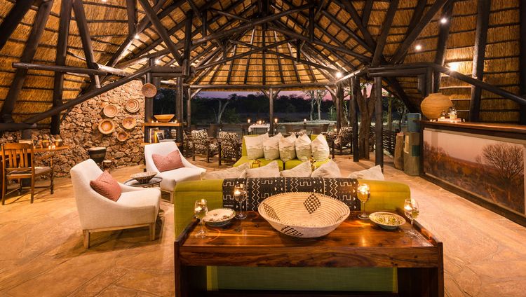 Ongava Tented Camp - Lounge