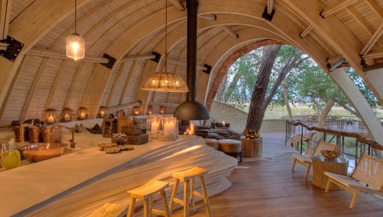 &Beyond Sandibe Safari Lodge - Lounge