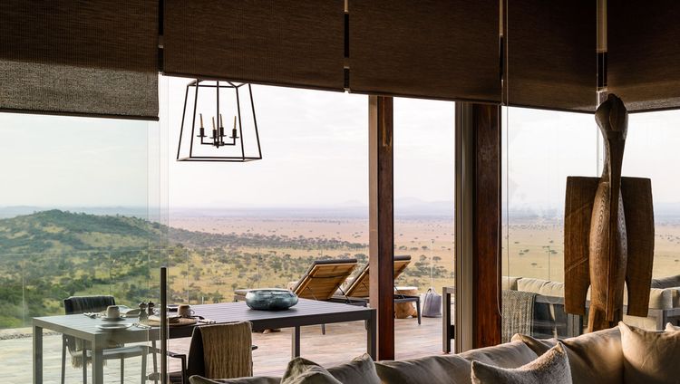 Singita Sasakwa - Hillside Suite Ausblick