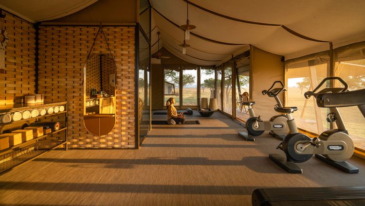 Singita Sabora Tented Camp - Gym