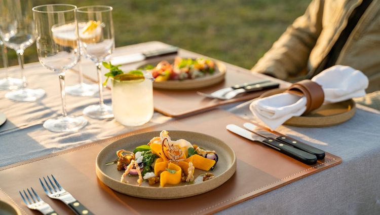 Singita Sabora Tented Camp - Lunch Menue