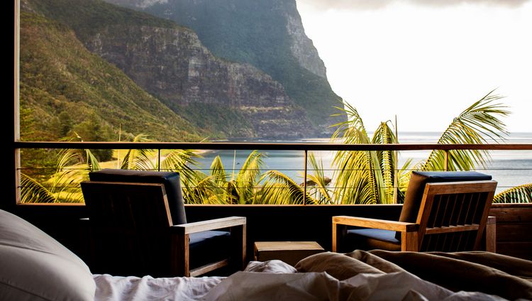 Capella Lodge - Lidgbird Pavilon Aussicht
