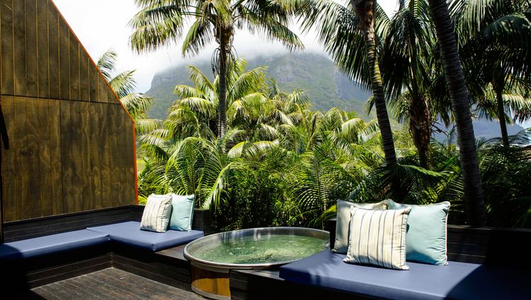 Capella Lodge - Catalina Suite Terrasse mit P