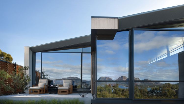 Saffire Freycinet - Aussenansicht der Suite