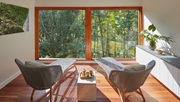 Silky Oaks Lodge - Spa Lounge