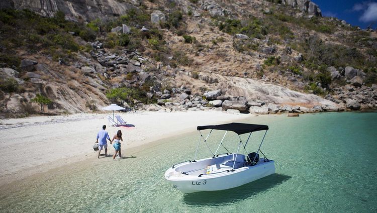 Lizard Island - Mit dem Dingy an den einsamen