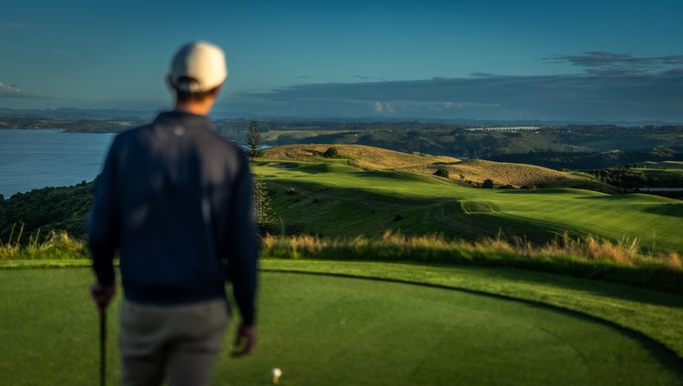 Rosewood Kauri Cliffs - Blick über den Golfpl