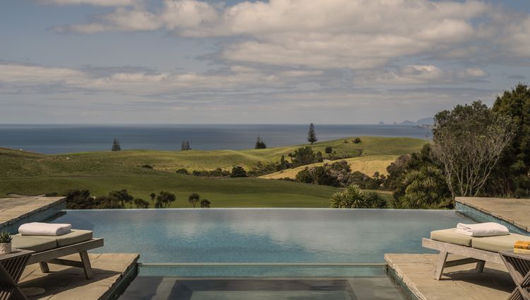 Rosewood Kauri Cliffs - Pool der zwei Schlafz