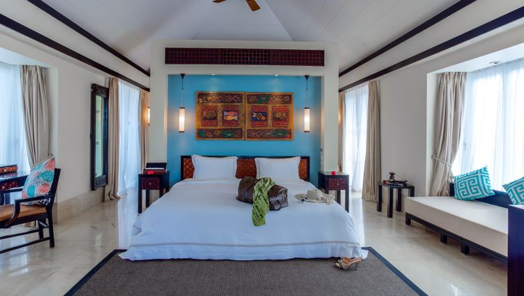 Banyan Tree Seychelles-Schlafzimmer