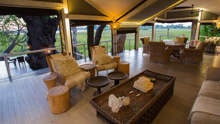 Chitabe Camp - Lounge