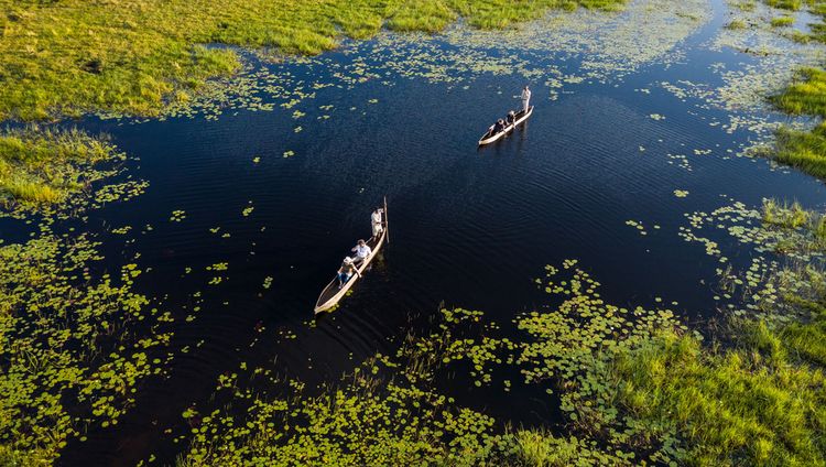 Xigera Safari Lodge -  Mokorofahrt Xigera Safari Lodge - Mokorofahrt