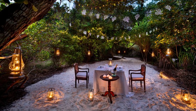 &Beyond Mnemba Island - Private Dining