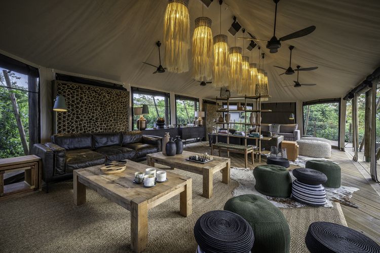 Magashi Camp - Loungebereich
