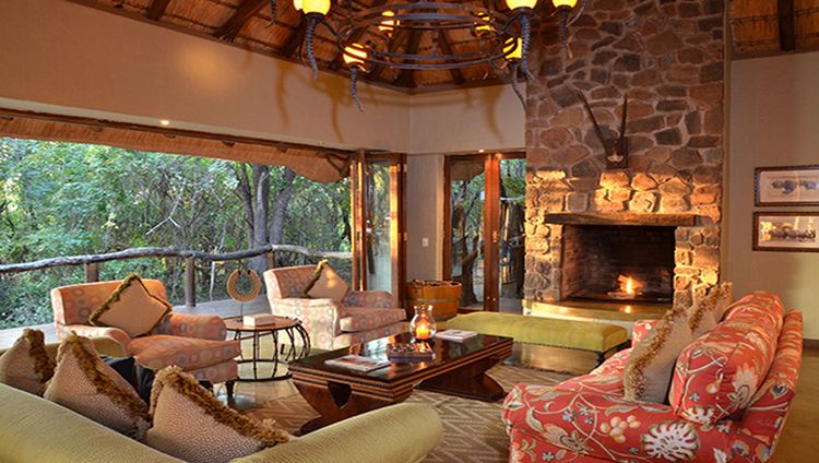 Motswiri Privat Safari Lodge - Lounge