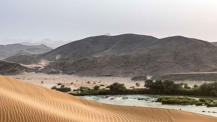 Serra Cafema Camp - Dünen am Kunene