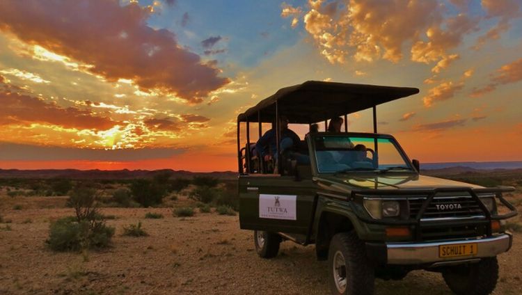 Tutwa Desert Lodge - Auf Pirschfahrt