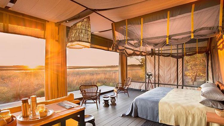 Time & Tide King Lewanika Lodge - Blick aus e