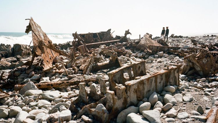 Shipwreck Lodge - Schiffswrack an der Küste