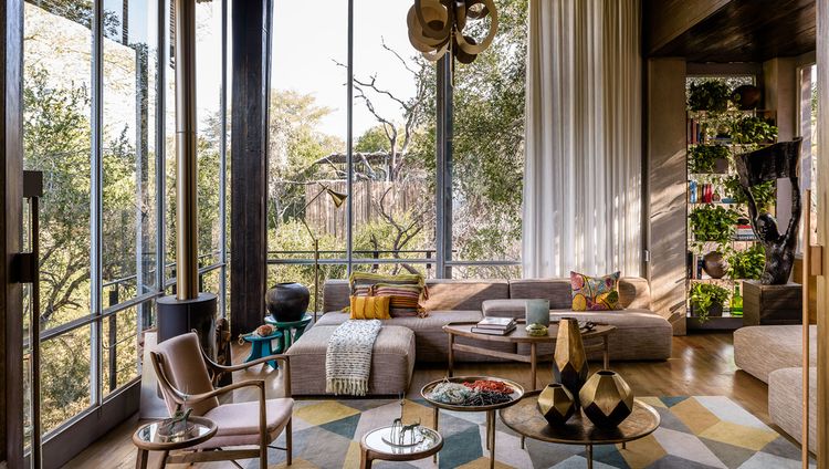 Singita Sweni Lodge - Lounge