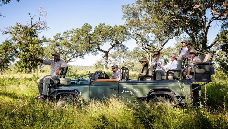 Singita Ebony Lodge - Auf Pirschfahrt