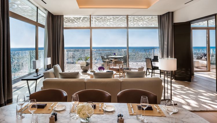 Bvlgari Resort Dubai - Suite Essbereich