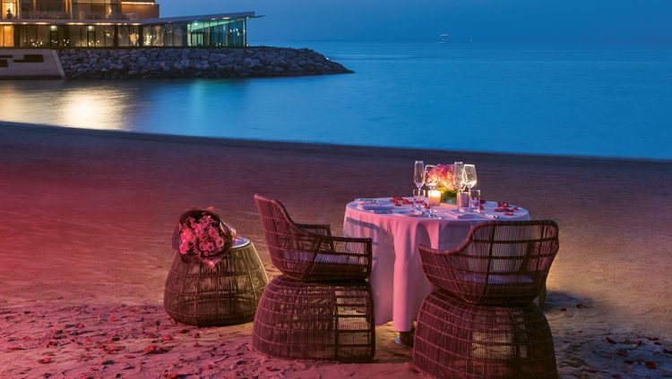 Bvlgari Resort Dubai - Privates Dinner am Str