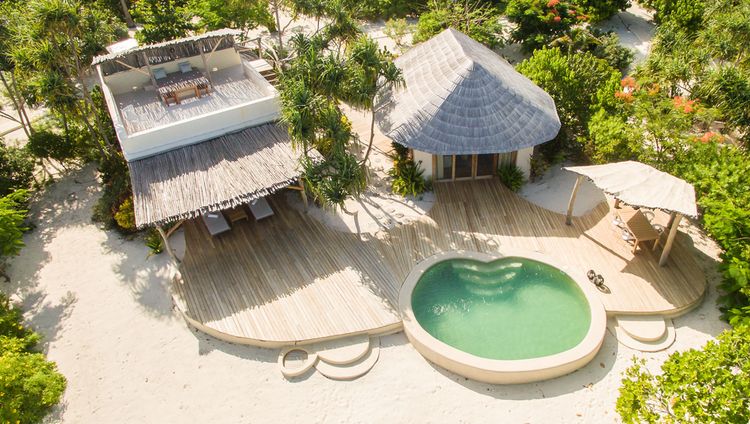 White Sand - Blick auf eine Villa