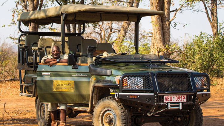 Tembo Plains Camp - Auf Pirschfahrt