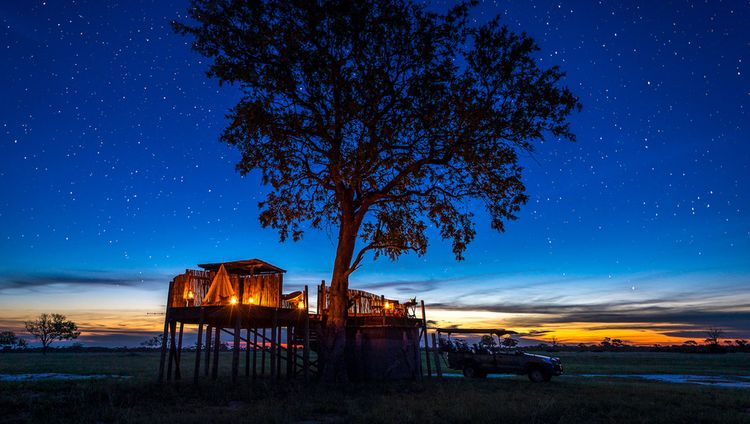 Linkwasha Safari Lodge - Sleepout-Schlafen un