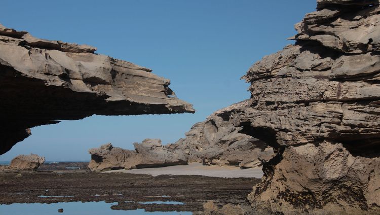 Morukuru Beach Lodge - Felsen bei Ebbe