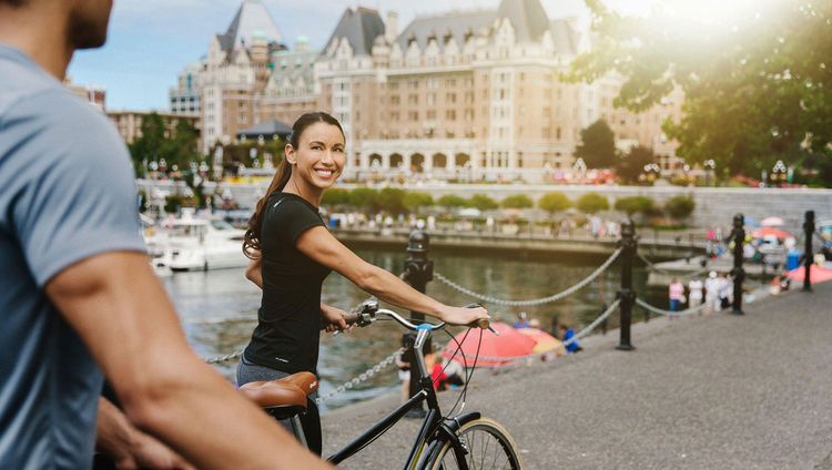 Fairmont Empress - Radtour im Hafen