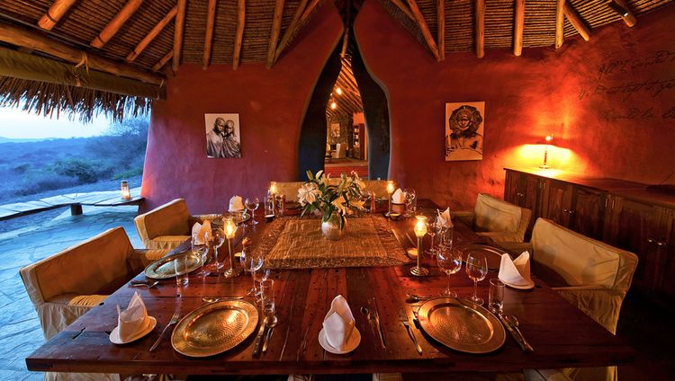 Ol Donyo Lodge - Dinner