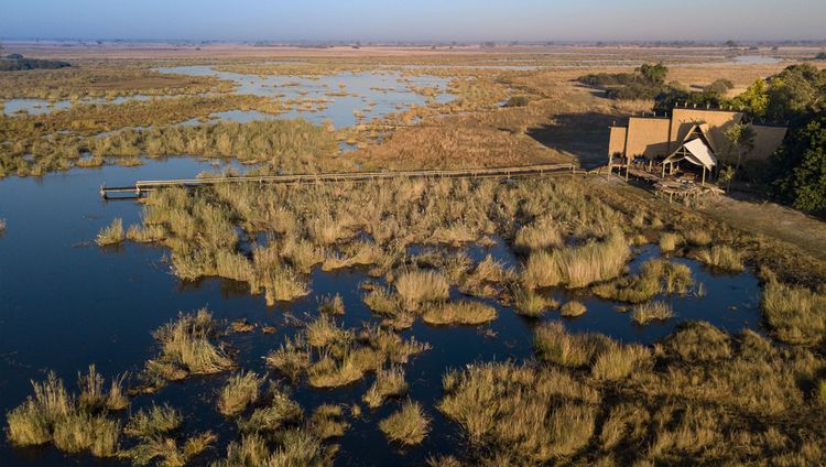 Great Plains Selinda Camp - Luftaufnahme