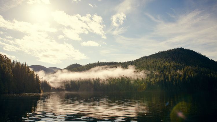 Wickaninnish Inn - Nebel über dem Clayoquot