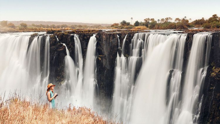 Matetsi Victoria Falls - An den Victoria Fäll