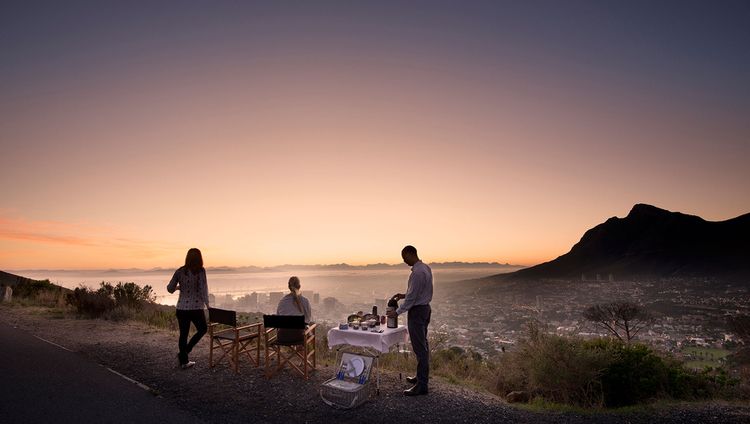 Cape Cadogan - Frückstück auf dem Lions Head