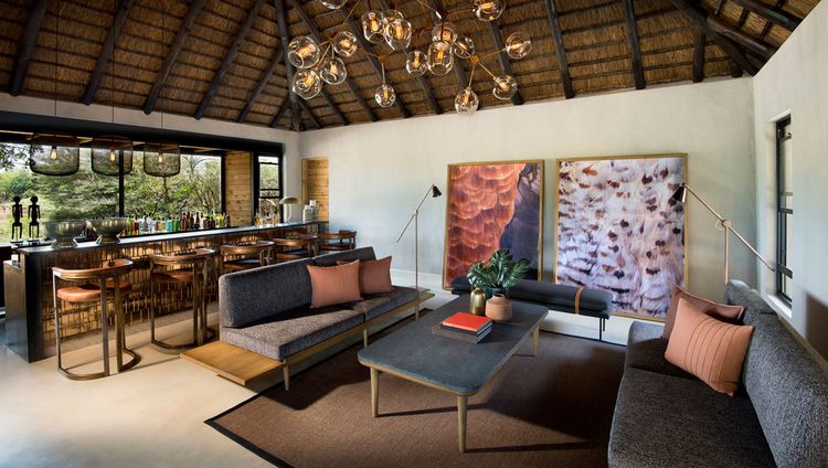 Lion Sands Ivory Lodge - Bar und Lounge