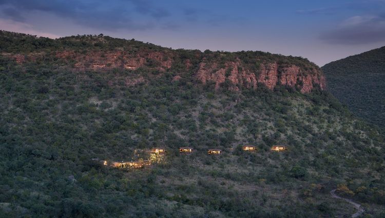 Marataba Mountain Lodge - Blick auf die Lodge