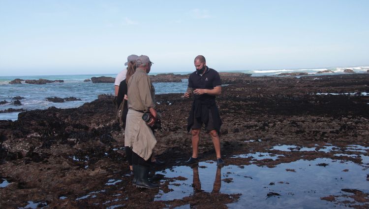 Morukuru Beach Lodge - Strandwanderung