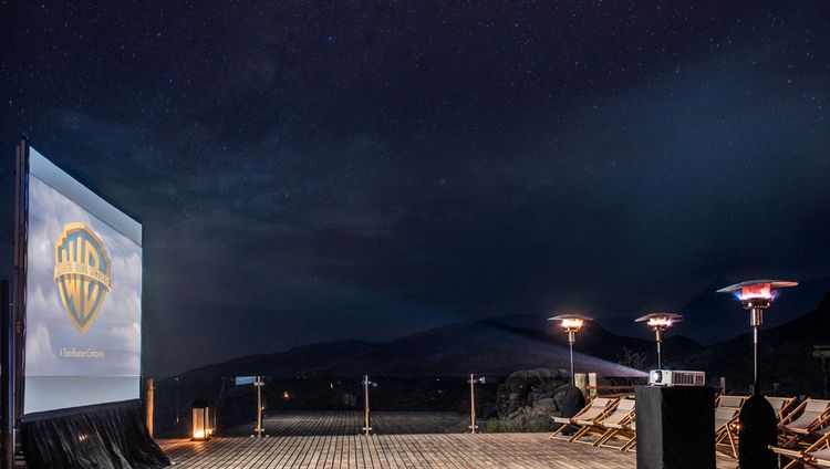 Alila Jabal Akhdar- Kinoabend unter Sternen