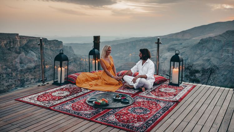 Alila Jabal Akhdar- Privater Sundowner