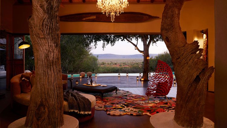 Molori Safari Lodge - Presidential Suite Loun