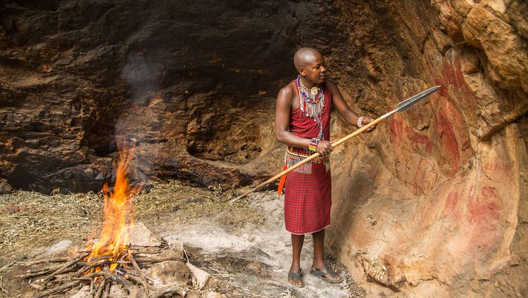 Mara Bushtops Camp - Kakiya Höhle