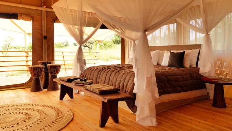 Serengeti Bushtops Camp - Schlafzimmer